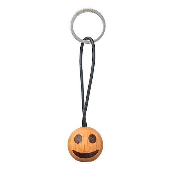 Emoji Nyckelring 3 cm Smiley