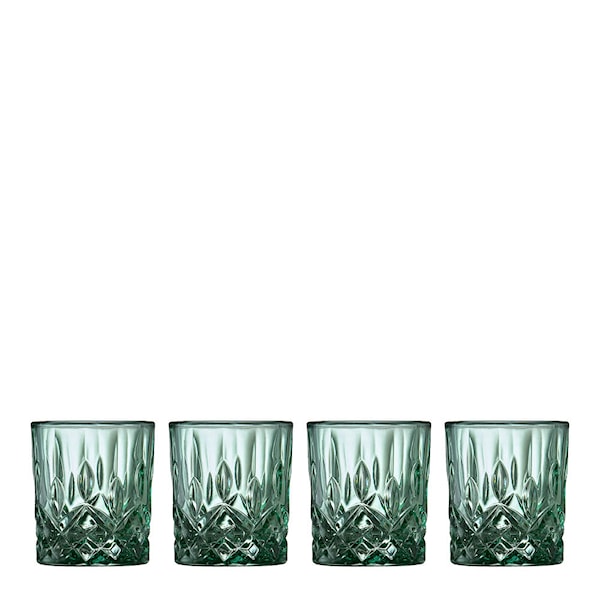 Sorrento Shotglas 4 cl 4-pack Grön