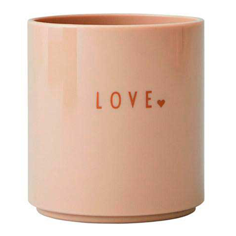 Design Letters – Mini Favourite Mugg 17,5 cl Love Beige