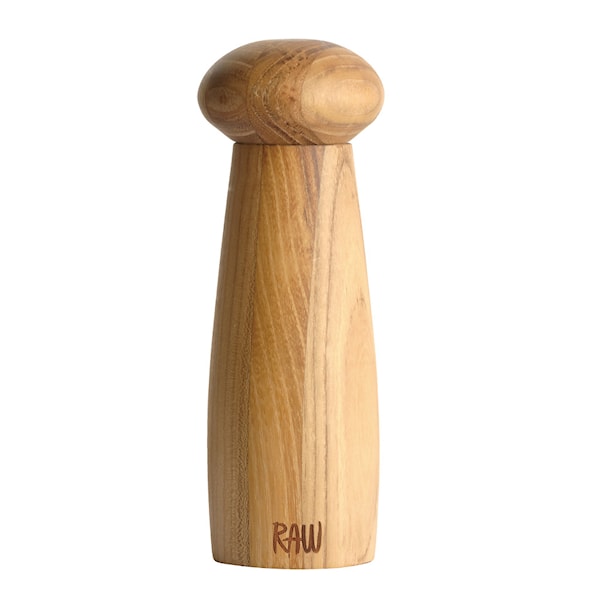 Raw Keramisk Saltkvarn 18 cm Teak