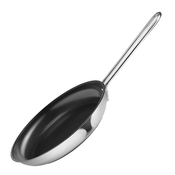 Stainless Steel stekpanna 28 cm keramisk Slip-Let® beläggning