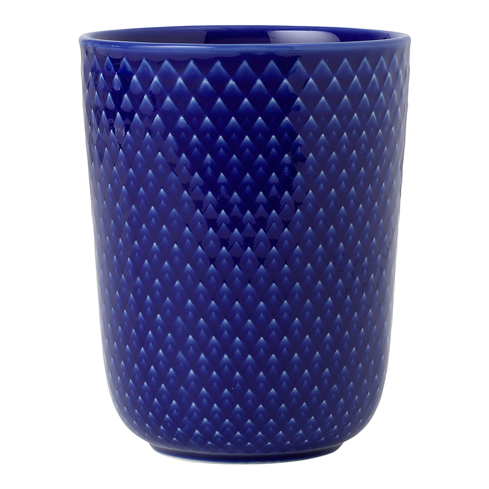 Lyngby Porcelæn – Rhombe Color Mugg 33 cl Mörkblå