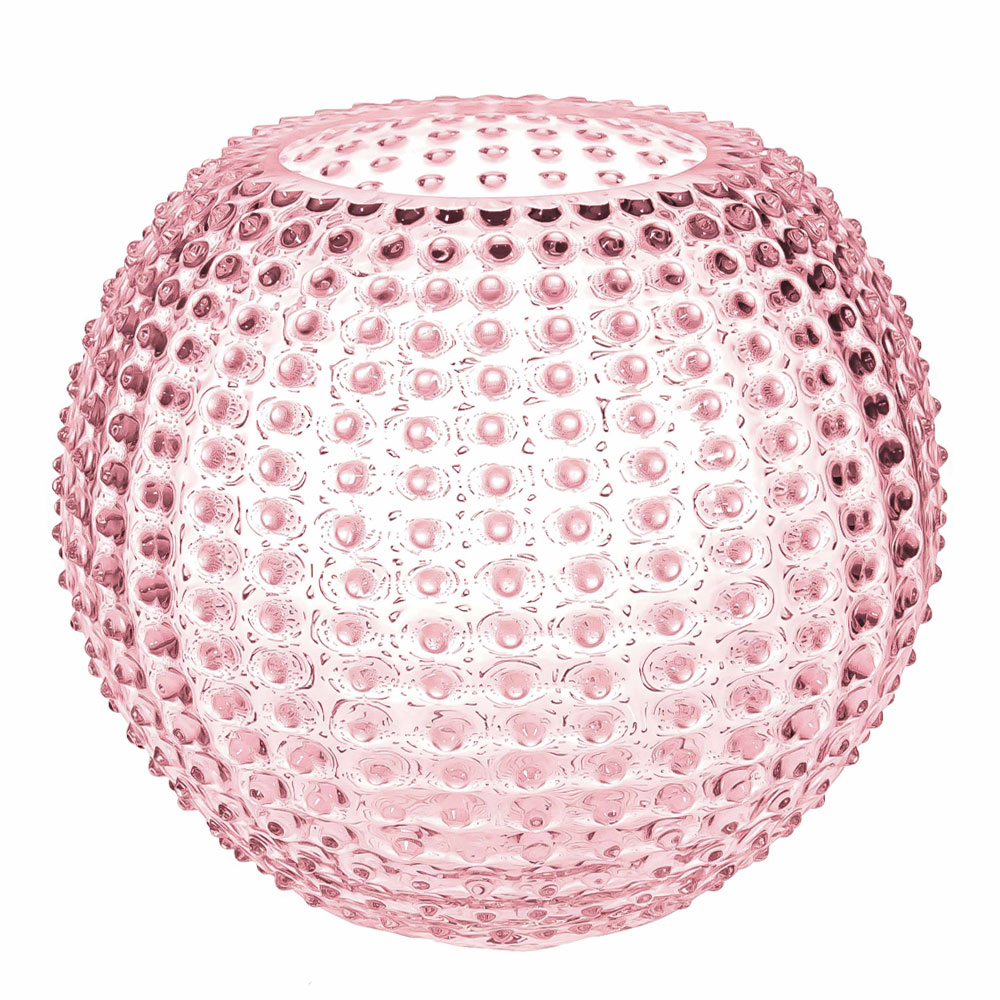 Klimchi – Hobnail vas 25 cm rosaline