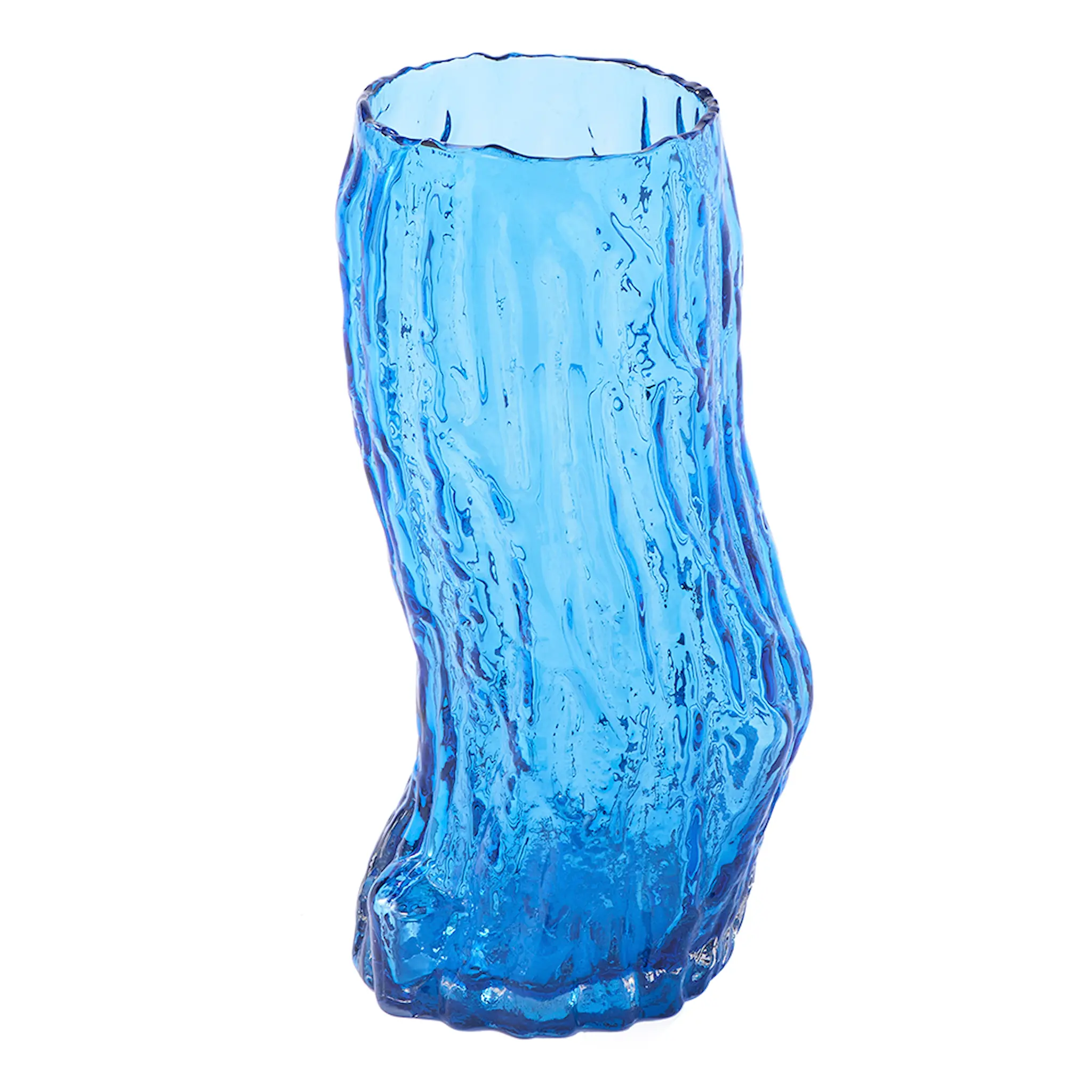 Pols Potten Tree log vase 44 cm blå