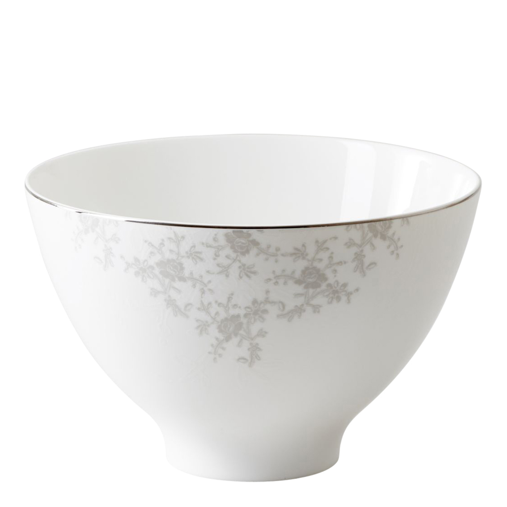 Royal Porcelain – Angelina Platinum Skål 21 cm Vit