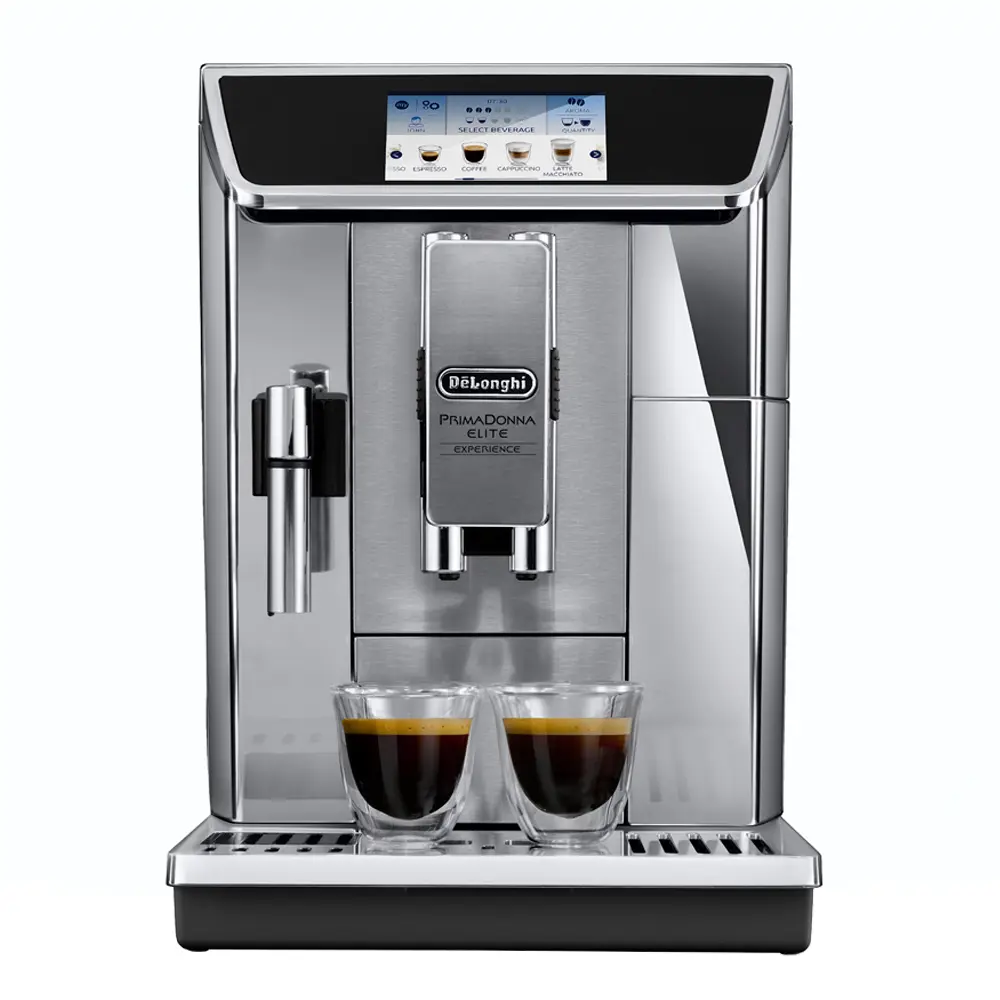 Primadonna elite experience kaffemaskin metall/sølv