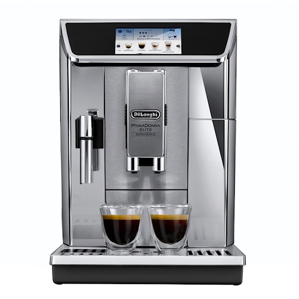PrimaDonna Elite Experience Kaffemaskin Metall/Silver