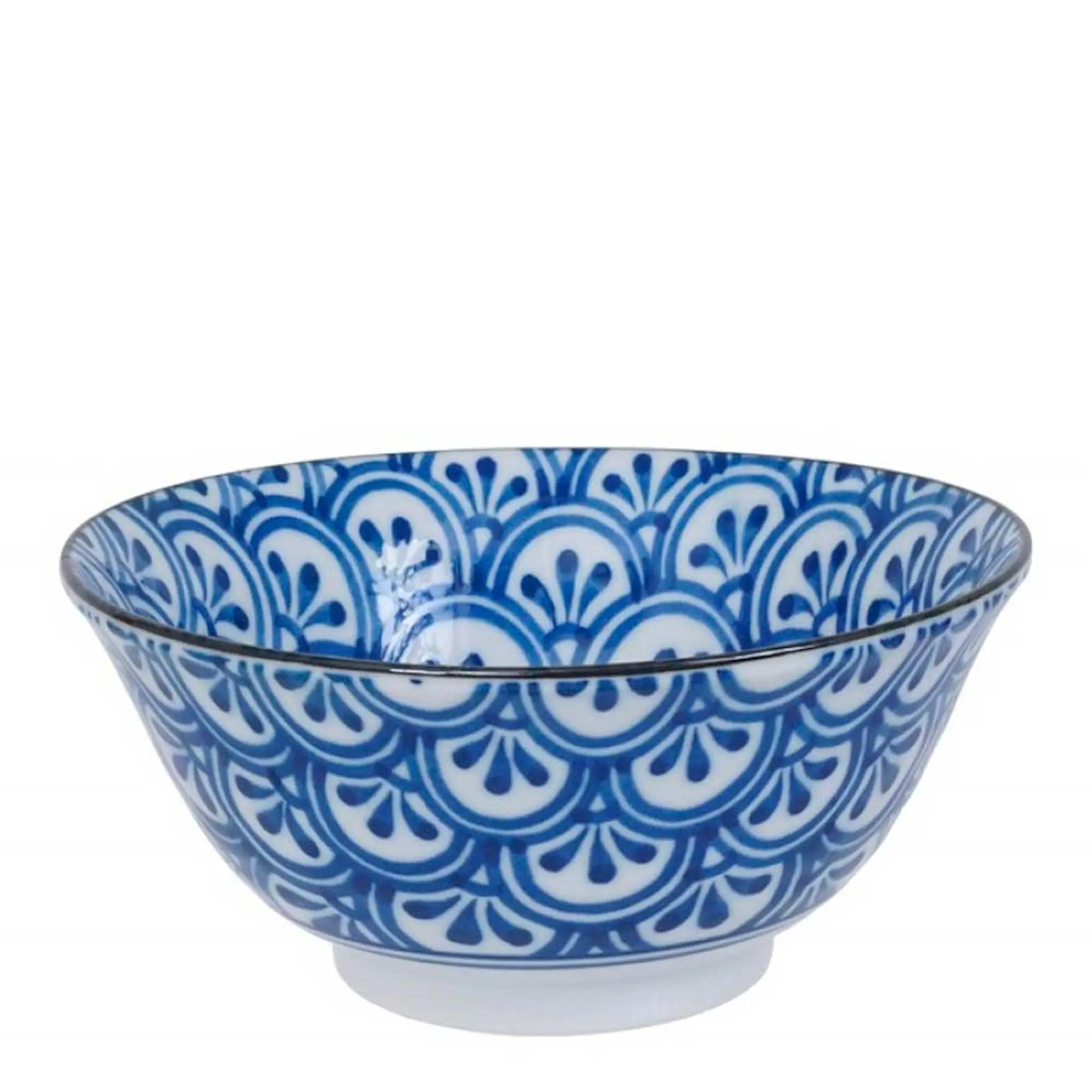 Tokyo Design Studio Mixed bowls skål 15x7 cm blå/hvit mix A