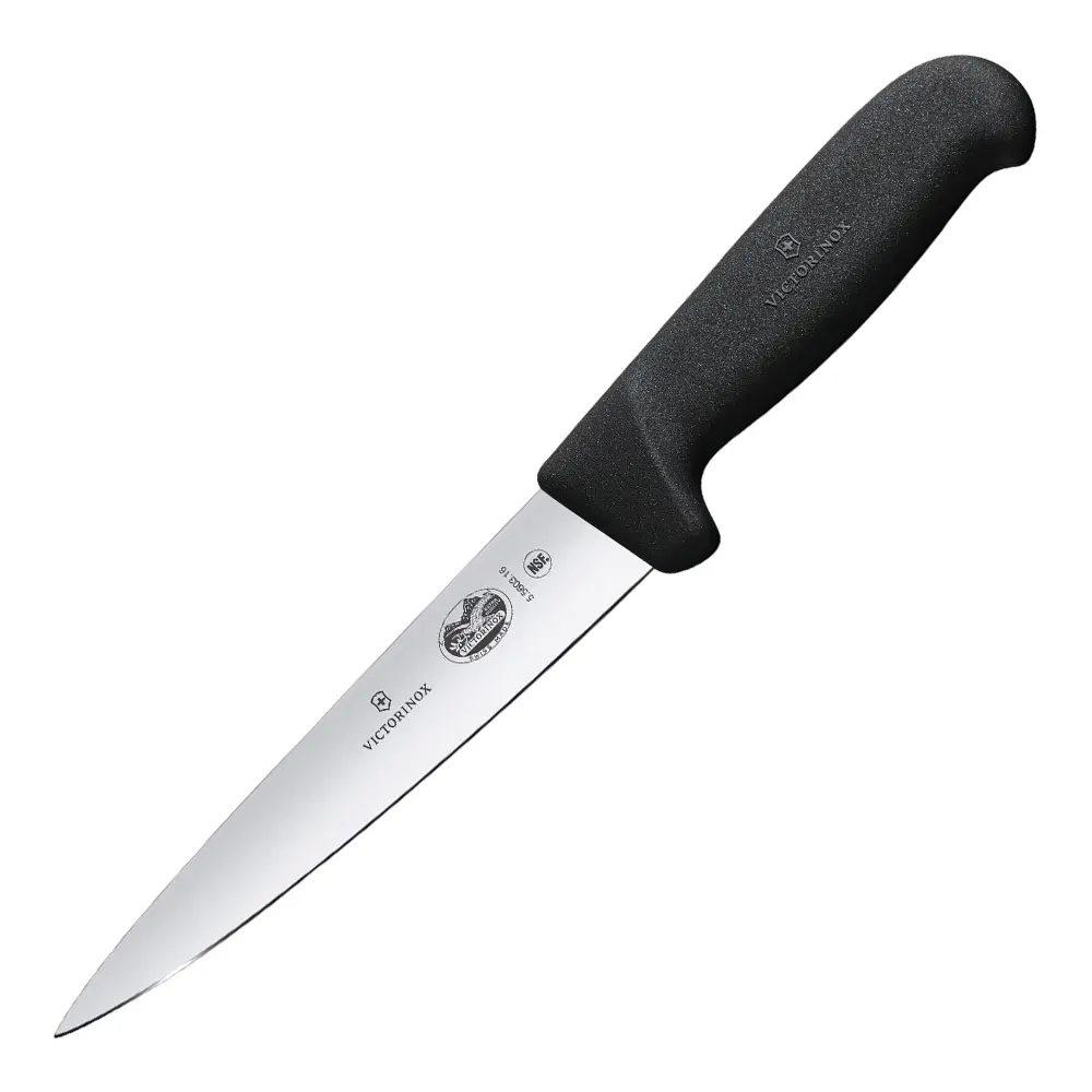 Fibrox utbeiningskniv 16 cm svart