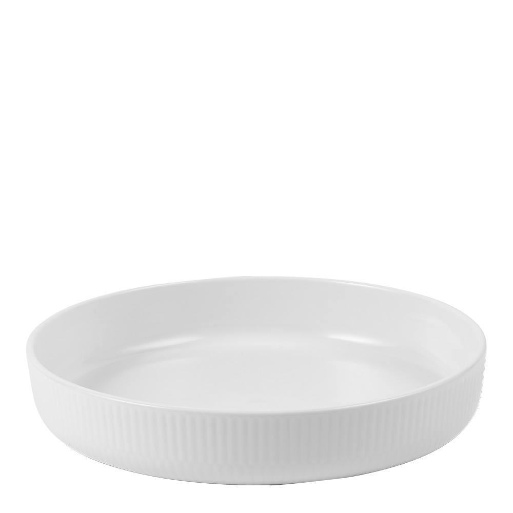 Royal Copenhagen - White Fluted Ungsform 27x27 cm