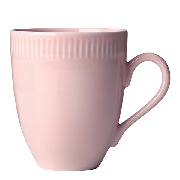 Relief mugg 30 cl rosa