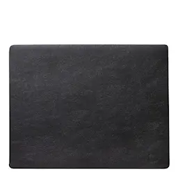 LIND dna Square Leather Serene Pöytätabletti 35x44 cm Musta