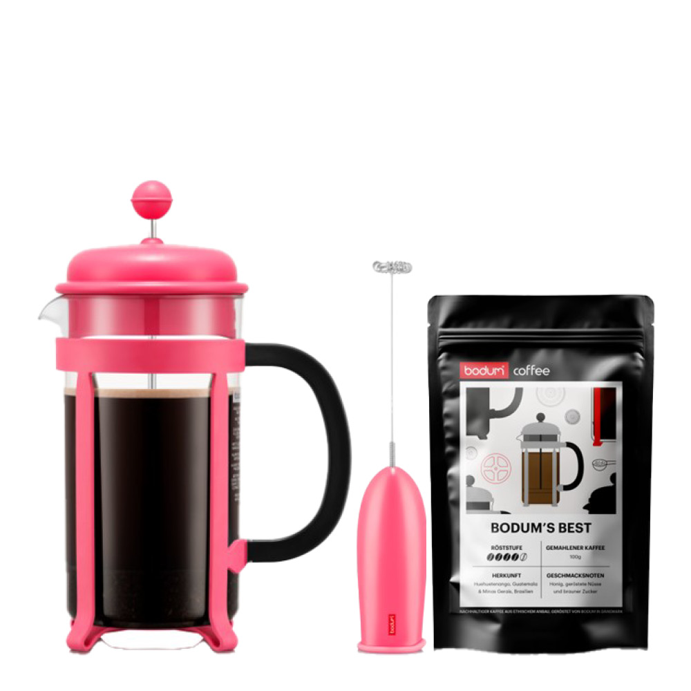 Bodum – Java set 3 delar rosa