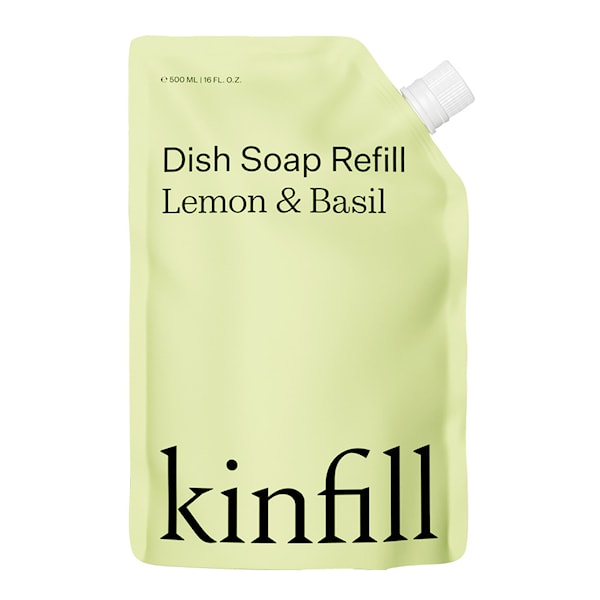 Refill diskmedel 500 ml lemon & basil