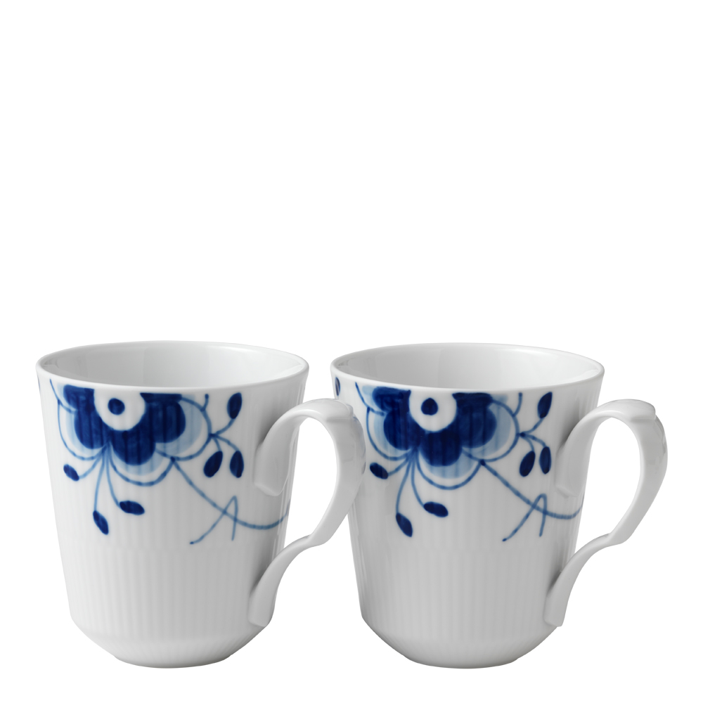 Royal Copenhagen – Blue Fluted Mega Mugg 38 cl 2-pack