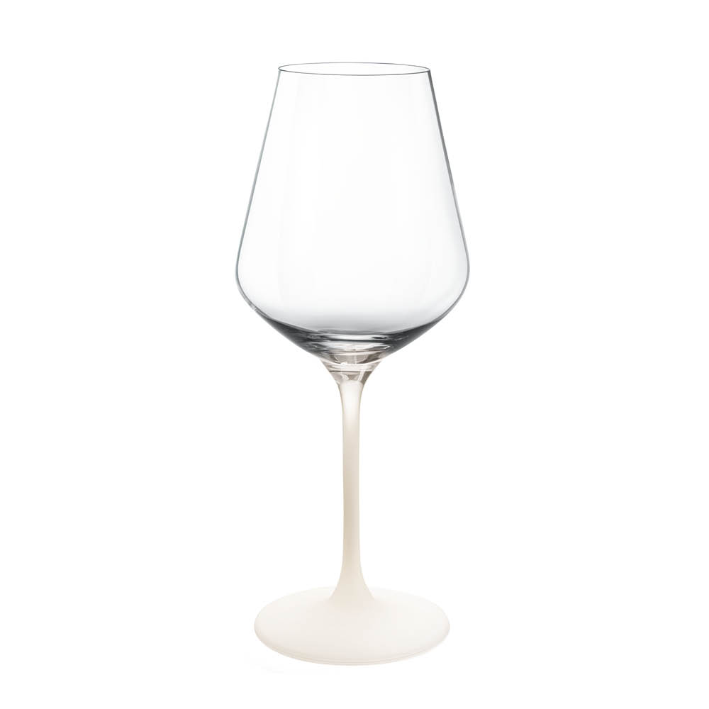 Läs mer om Villeroy & Boch - Manufacture Rock Blanc Rödvinsglas 47 cl 4-pack Vit