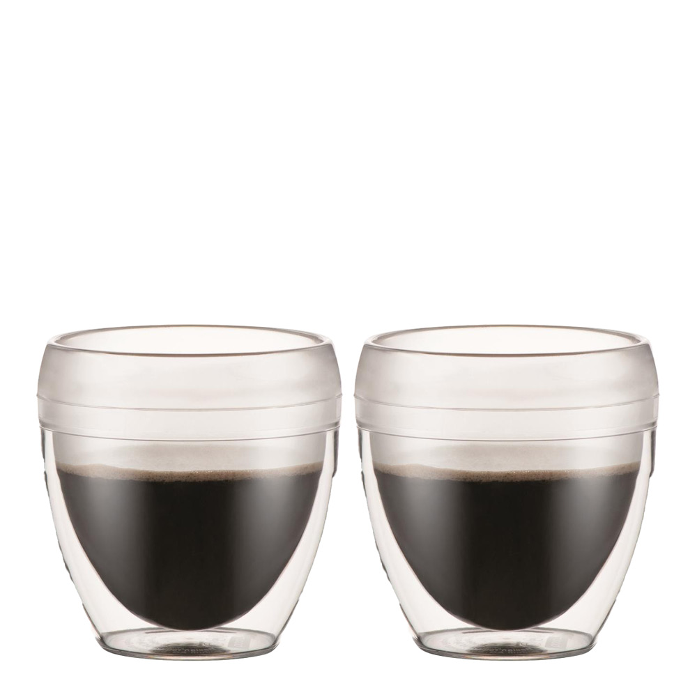 Bodum – Pavina Uutdoor Kopp 25 cl 2-pack Klar