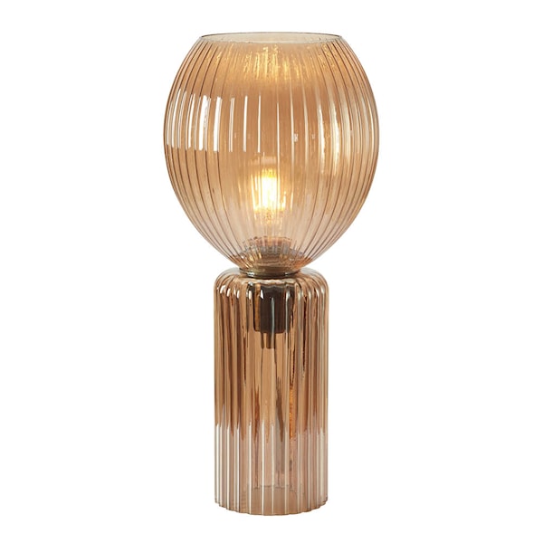 Toulipa bordslampa 40 cm amber