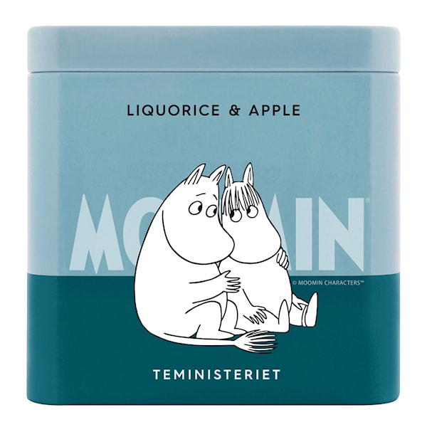 Mumin teburk svart te lakrits & äpple 100 g