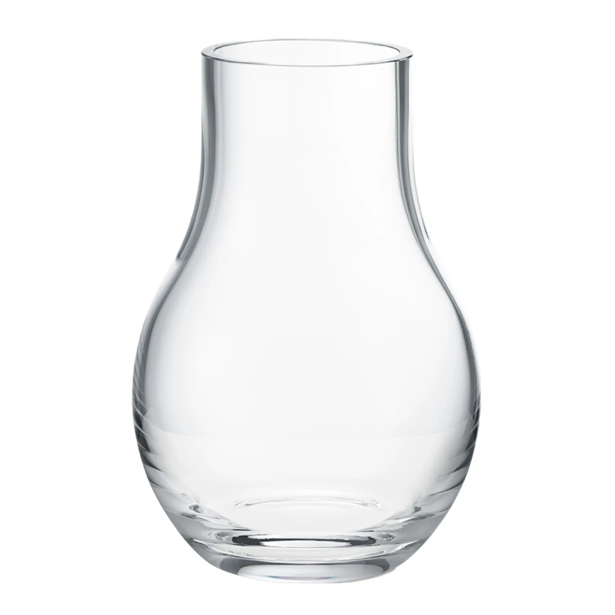 Georg Jensen Cafu Vas glas 21,6 cm Klar