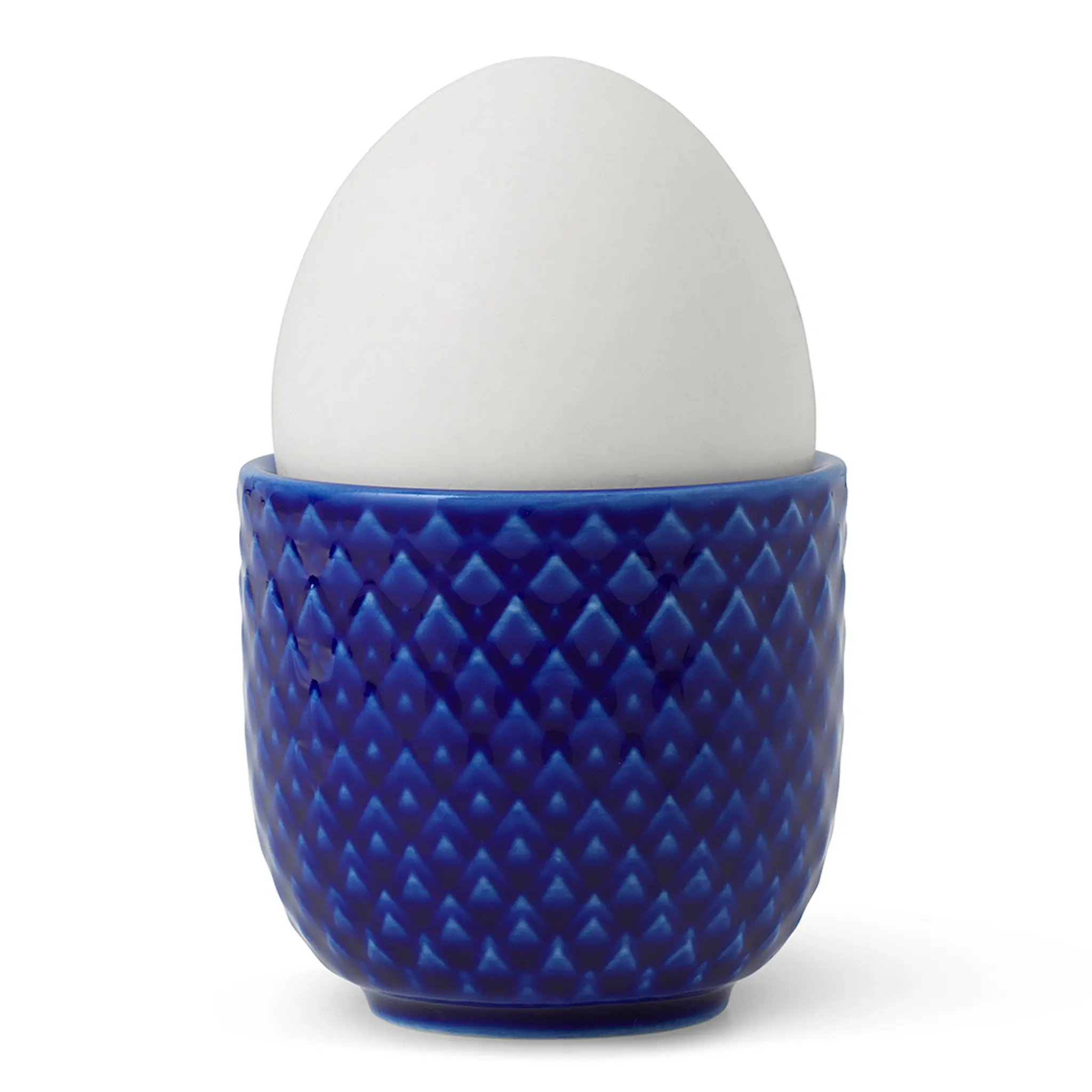 Lyngby Porcelæn Rhombe Color eggeglass 5 cm midnight blue