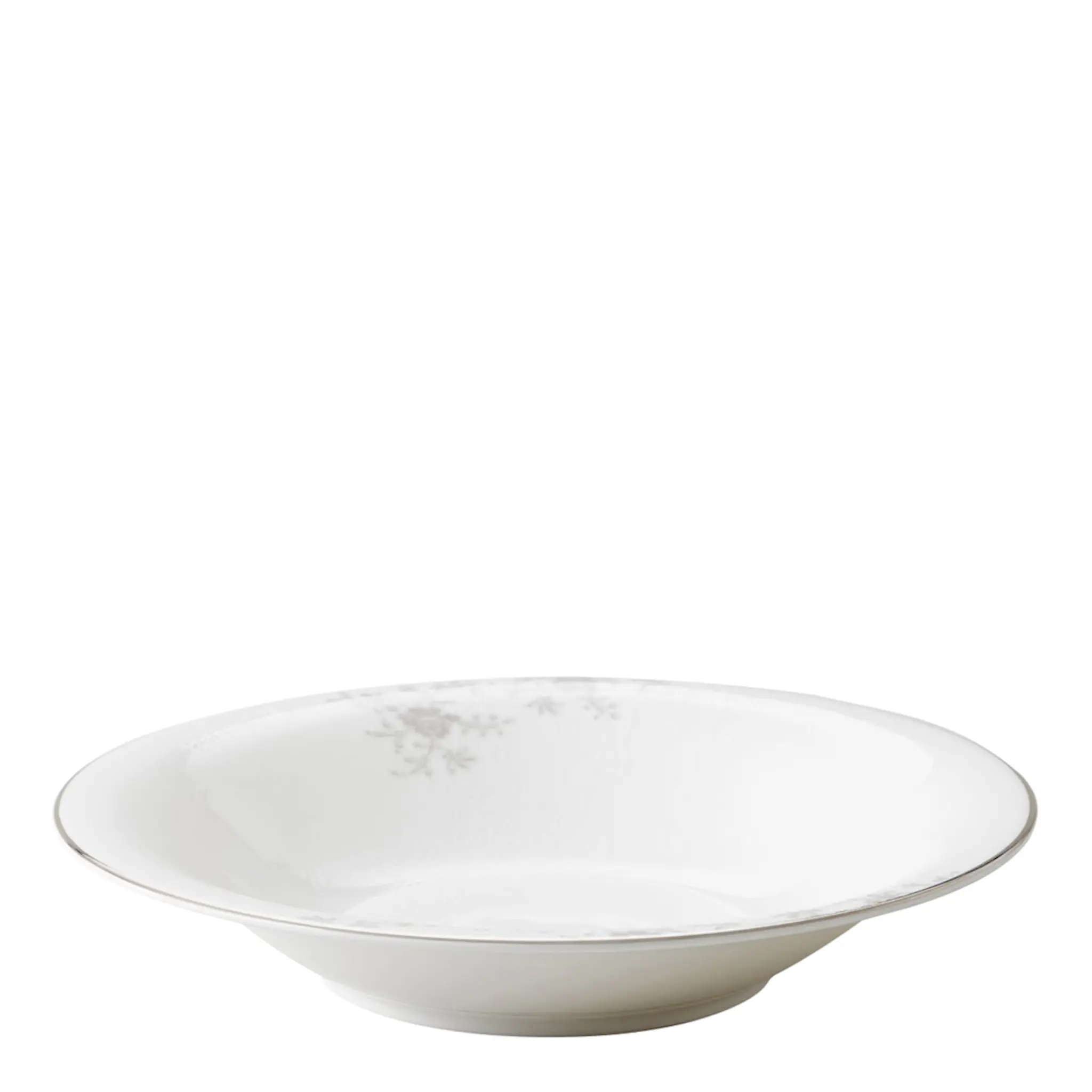 Royal Porcelain Angelina Platinum Syvä lautanen 23,5 cm Valkoinen