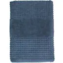 Check Handduk 70x140 cm Mörkblå