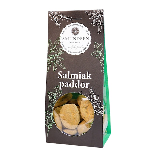 Godis salmiakgrodor 120 g lakrits svart