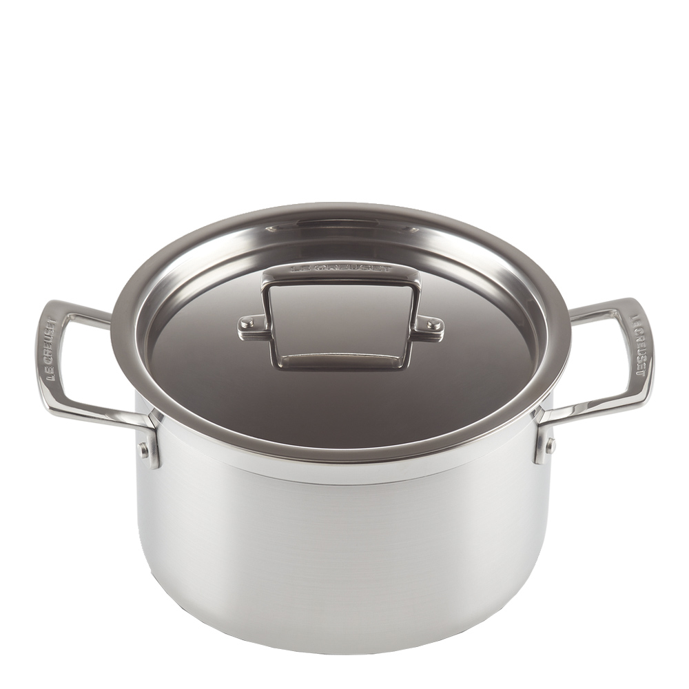 Le Creuset – 3-Ply Gryta med lock 18 cm 2,3 L