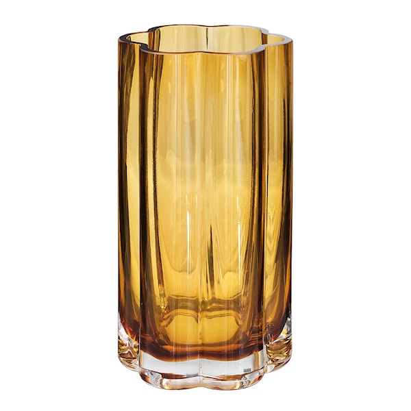 Hanami glasvas 9x18 cm cognac