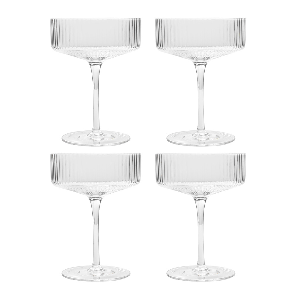 Läs mer om Vargen & Thor - Ykon cocktailglas 25 cl 4-pack klar