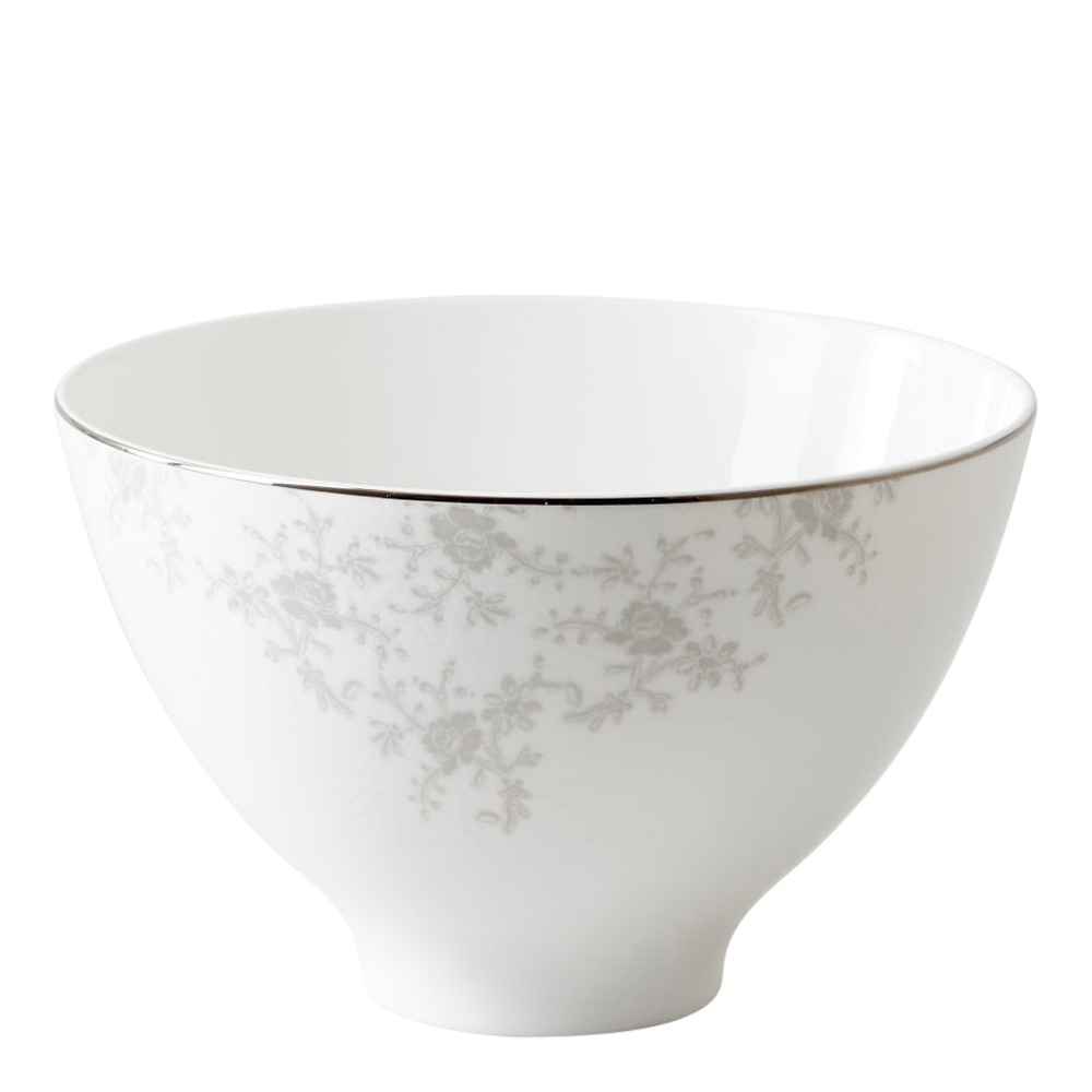 Royal Porcelain – Angelina Platinum Skål 18 cm Vit