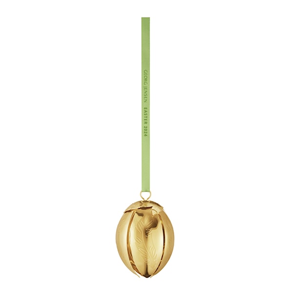 Påsk 2024 Ornament Ägg 5,7 Cm Guld