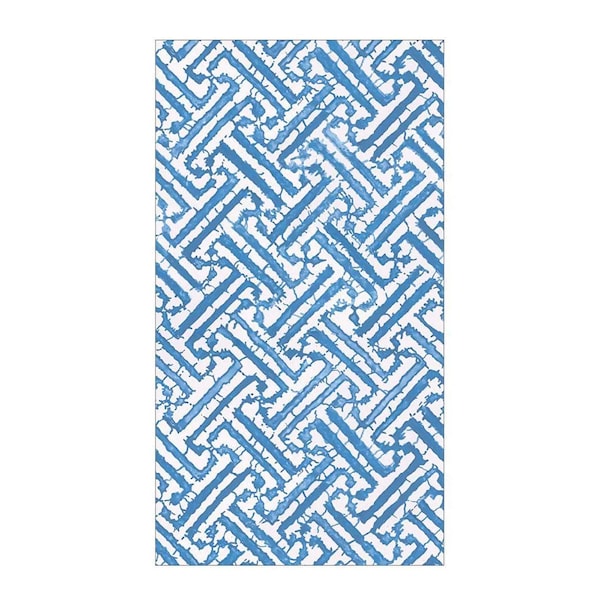 Fretwork servett 32,5x40 cm 15-pack blå/vit