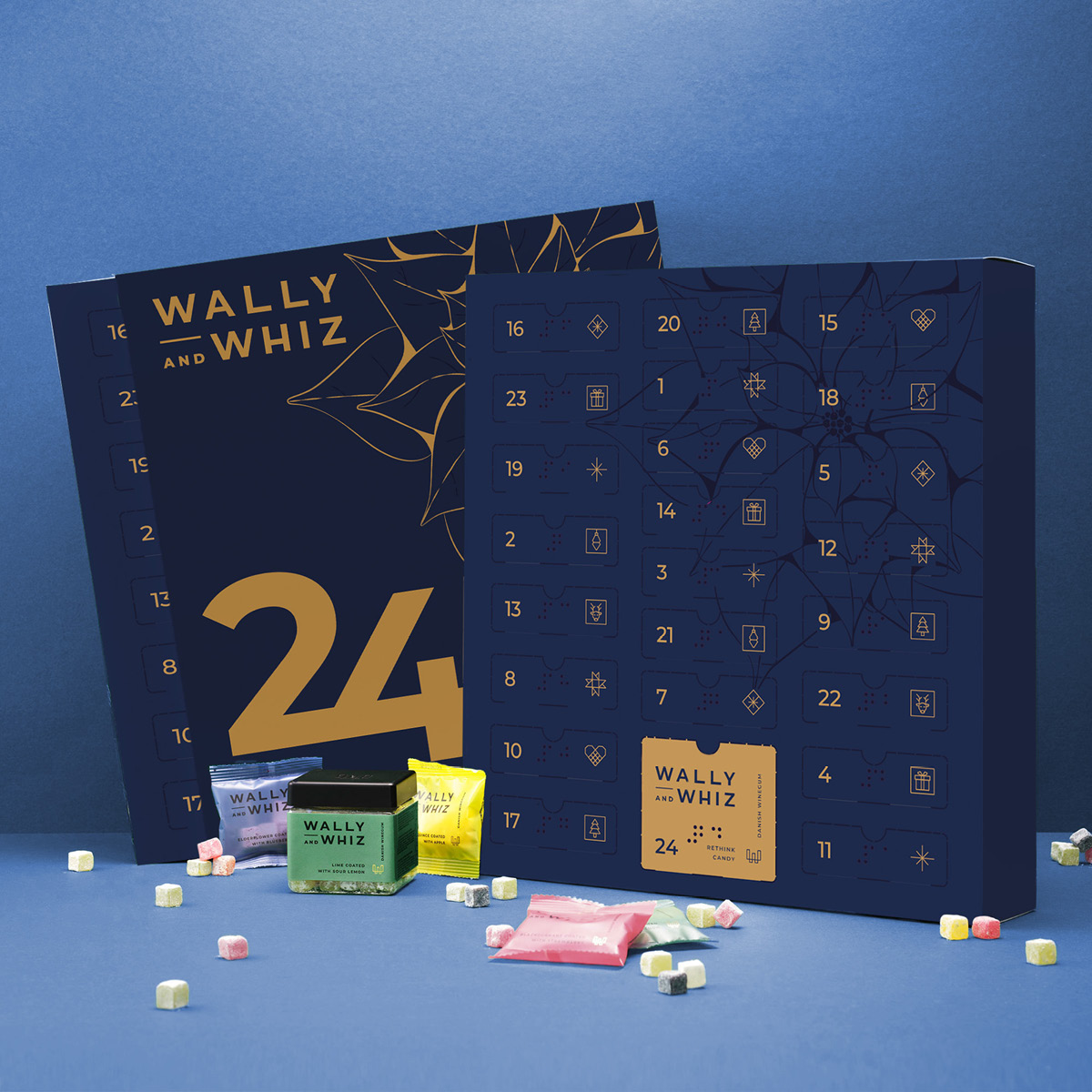 Läs mer om Wally Whiz - Wally Whiz adventskalender vingummi