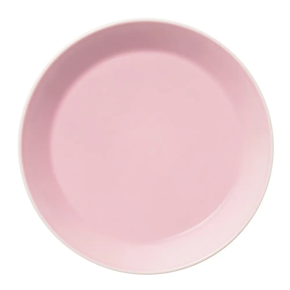 Teema tallerken 21 cm rosa