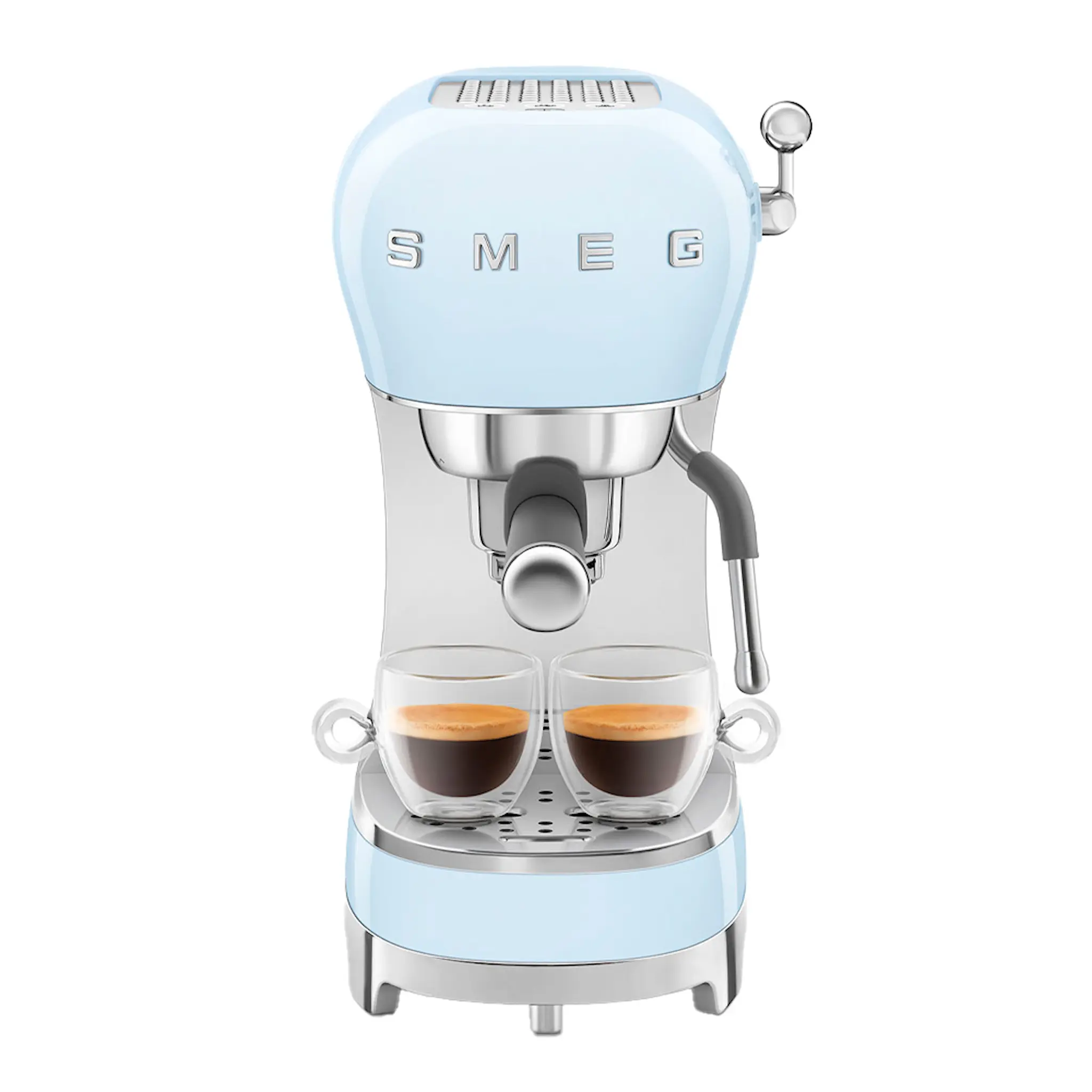 SMEG Smeg 50's Style Espressomaskin ECF02 Pastellblå