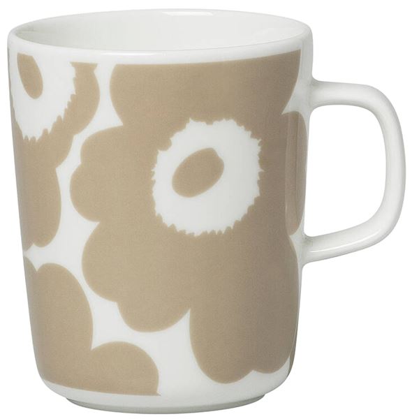 Marimekko – Unikko Mugg 25 cl Beige/Vit