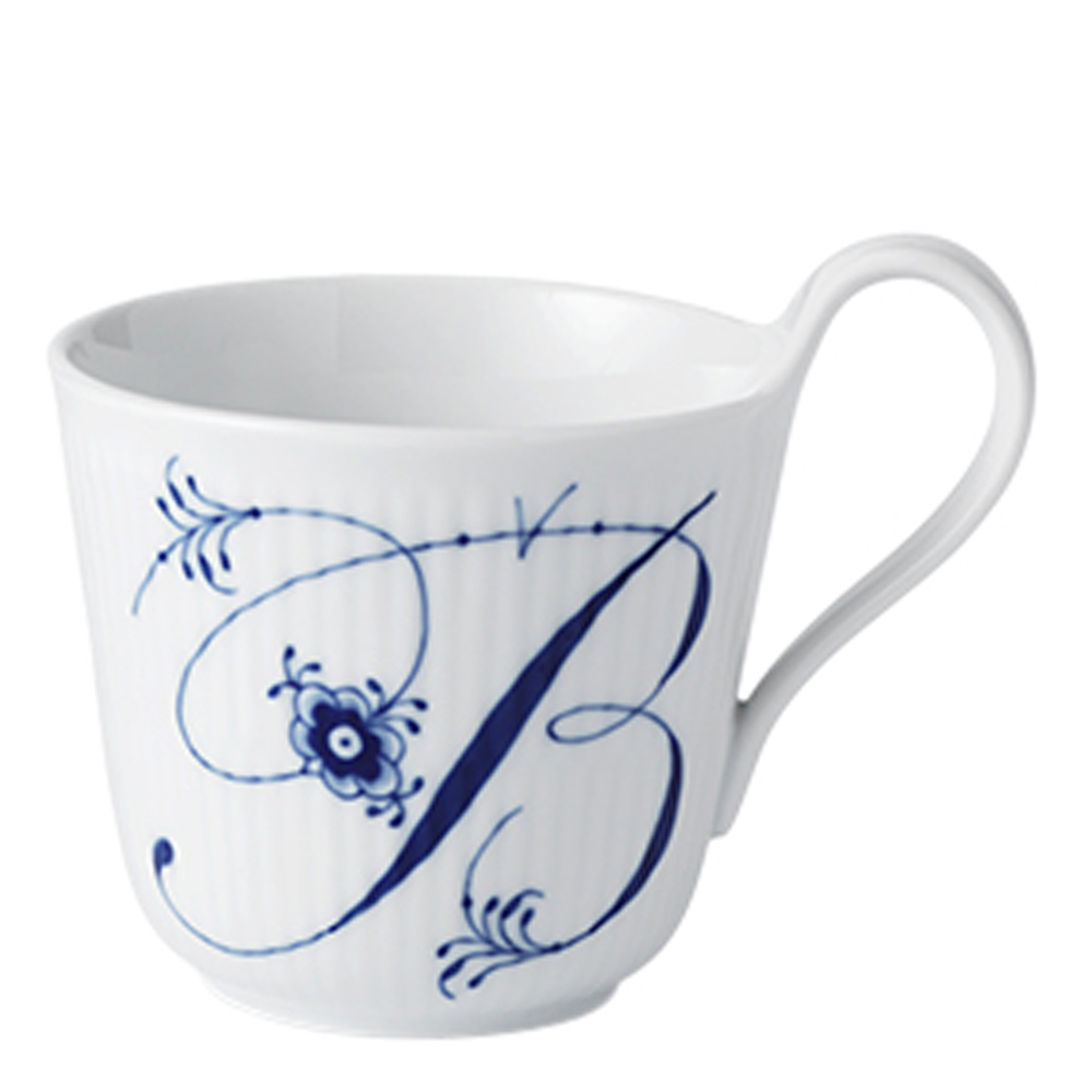 Royal Copenhagen – Blue Fluted Pl Alphabet Mugg 33 cl B