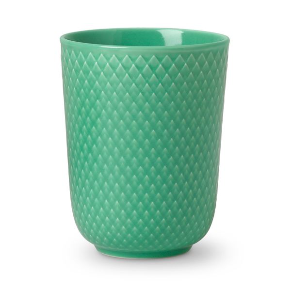 Lyngby Porcelæn – Rhombe Color Mugg 33 cl Grön