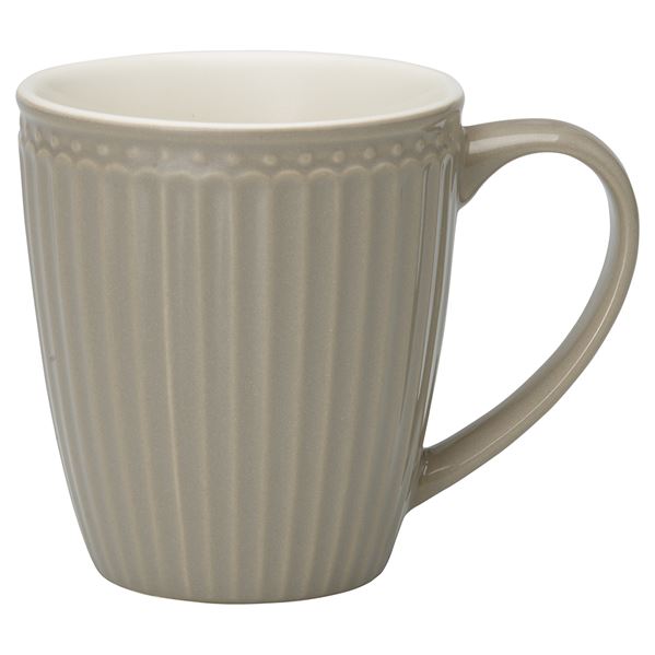 GreenGate – Everyday Alice mugg 40 cl warm grey