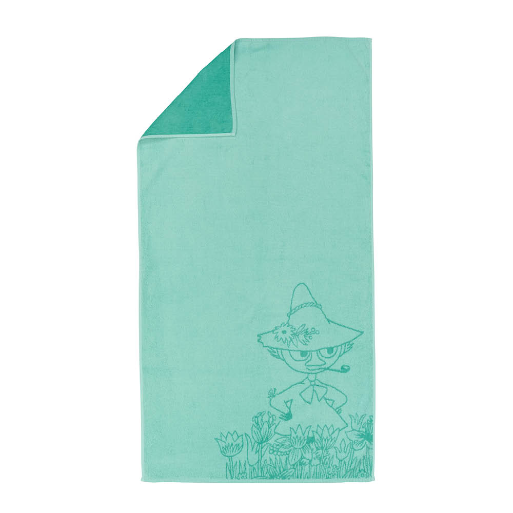 Moomin Arabia - Mumin Badhandduk 70x140 cm Snusmumriken Mint