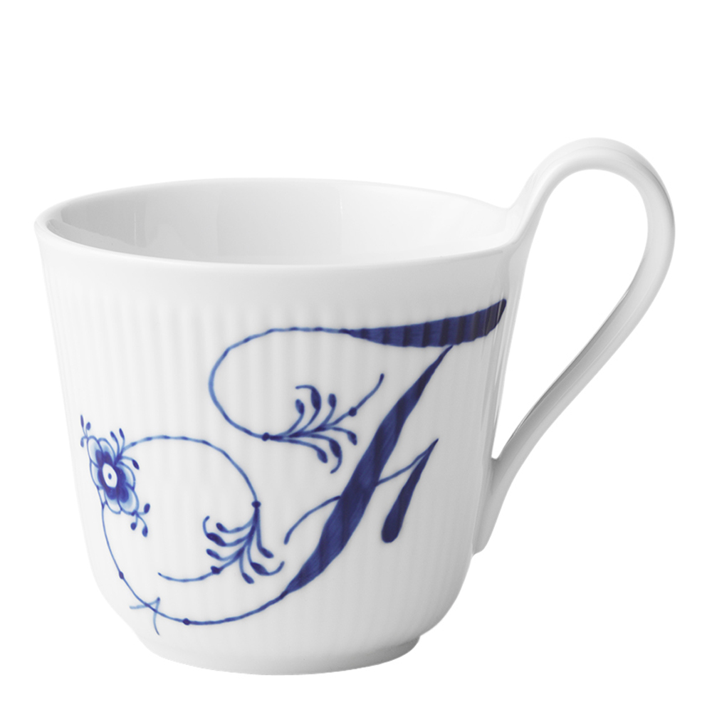 Royal Copenhagen – Blue Fluted Pl Alphabet Mugg 33 cl F