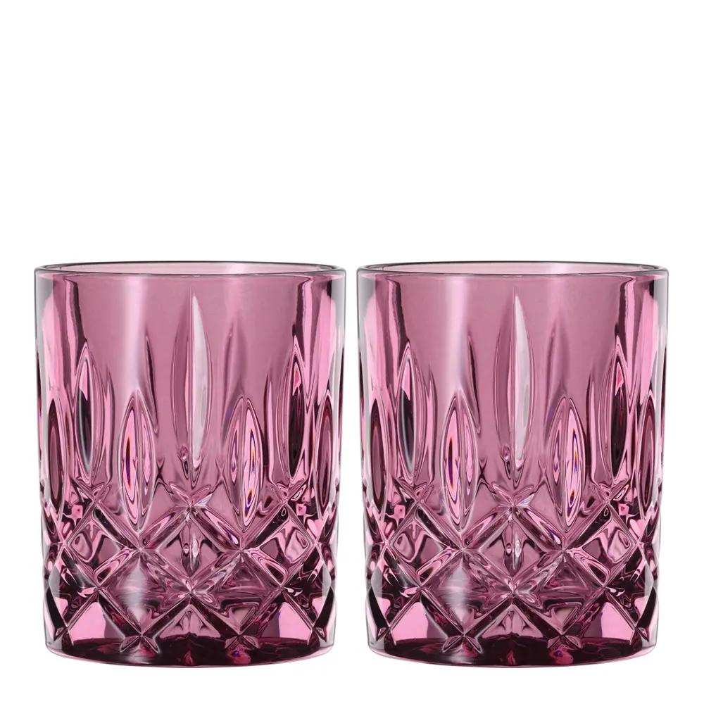Noblesse whiskyglass 29,5 cl 2 stk berry