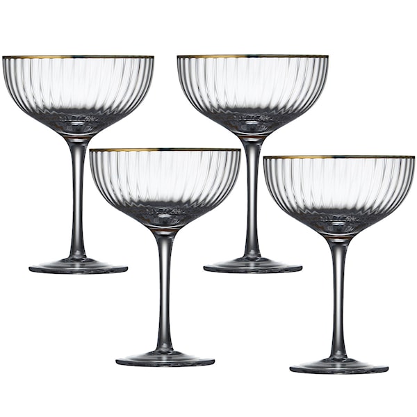 Palermo cocktailglas Gold 31,5 cl 4-Pack