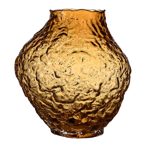 Corallo vas M 26x27 cm ljus amber