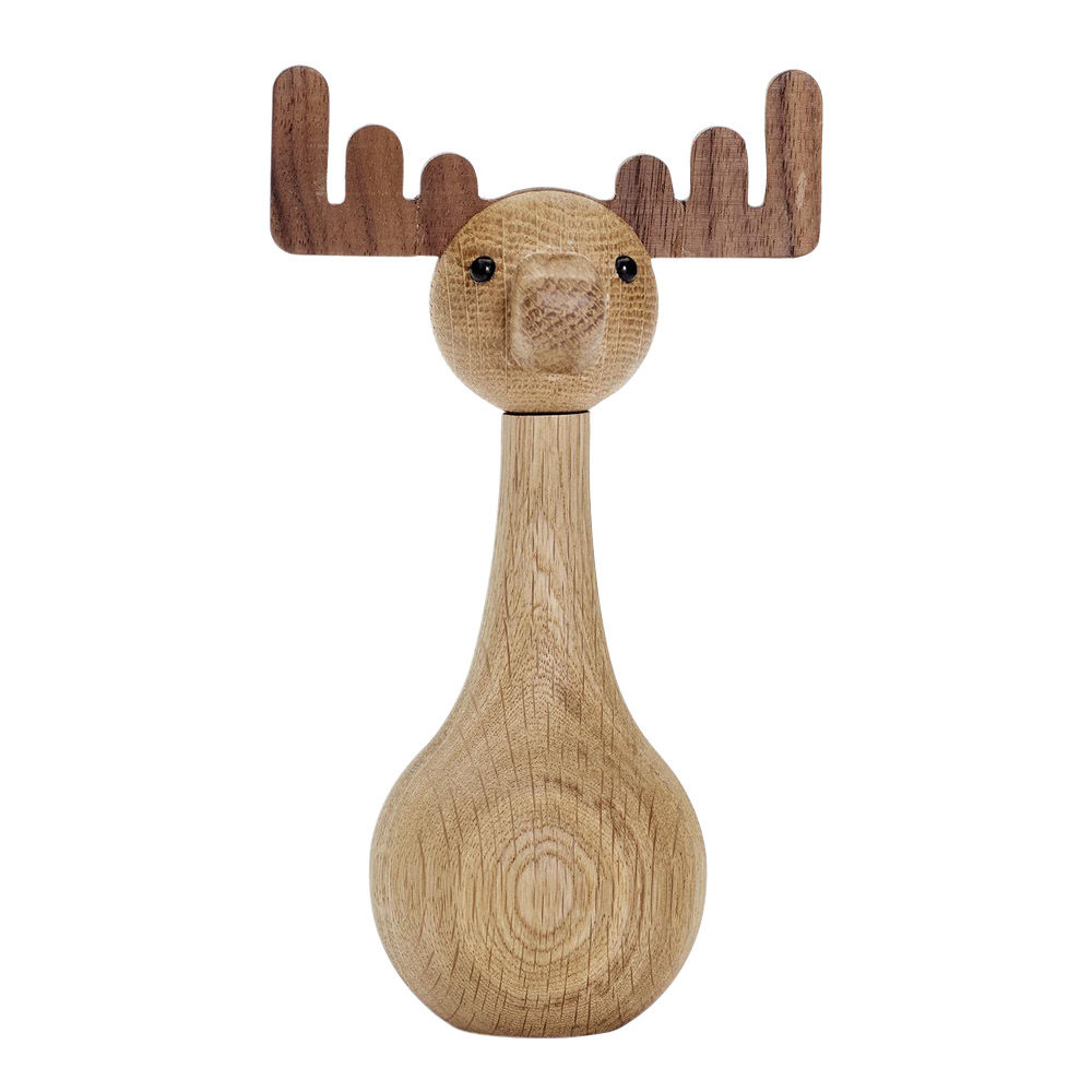 Andersen – Object Mr. Deer 15 cm ek/valnöt