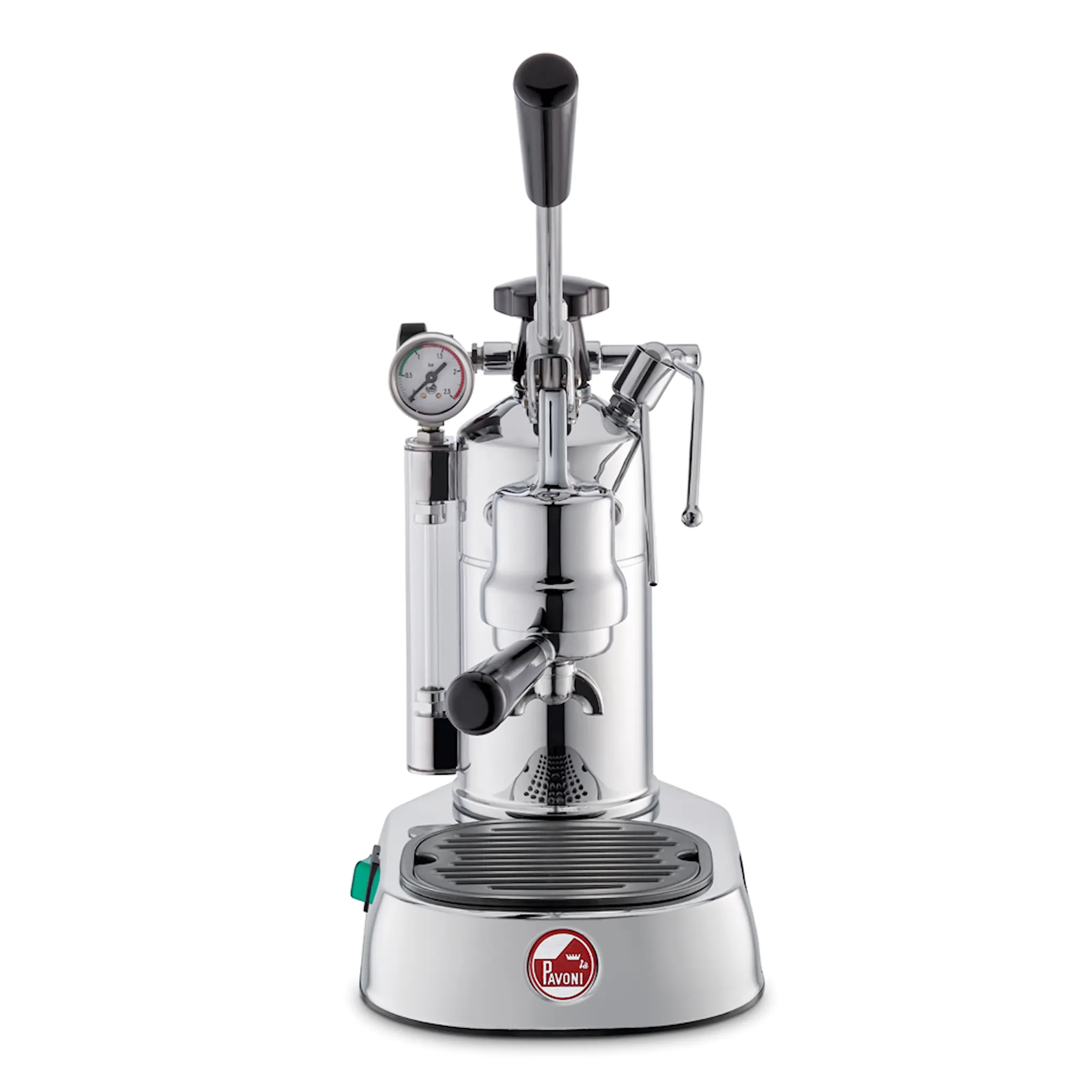 La Pavoni Professional manuell kaffemaskin m/hevearm messing/svart