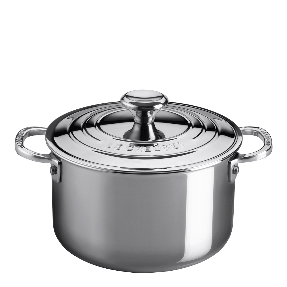 Le Creuset – 3-Ply New Generation Gryta med lock 3,8 L 20 cm