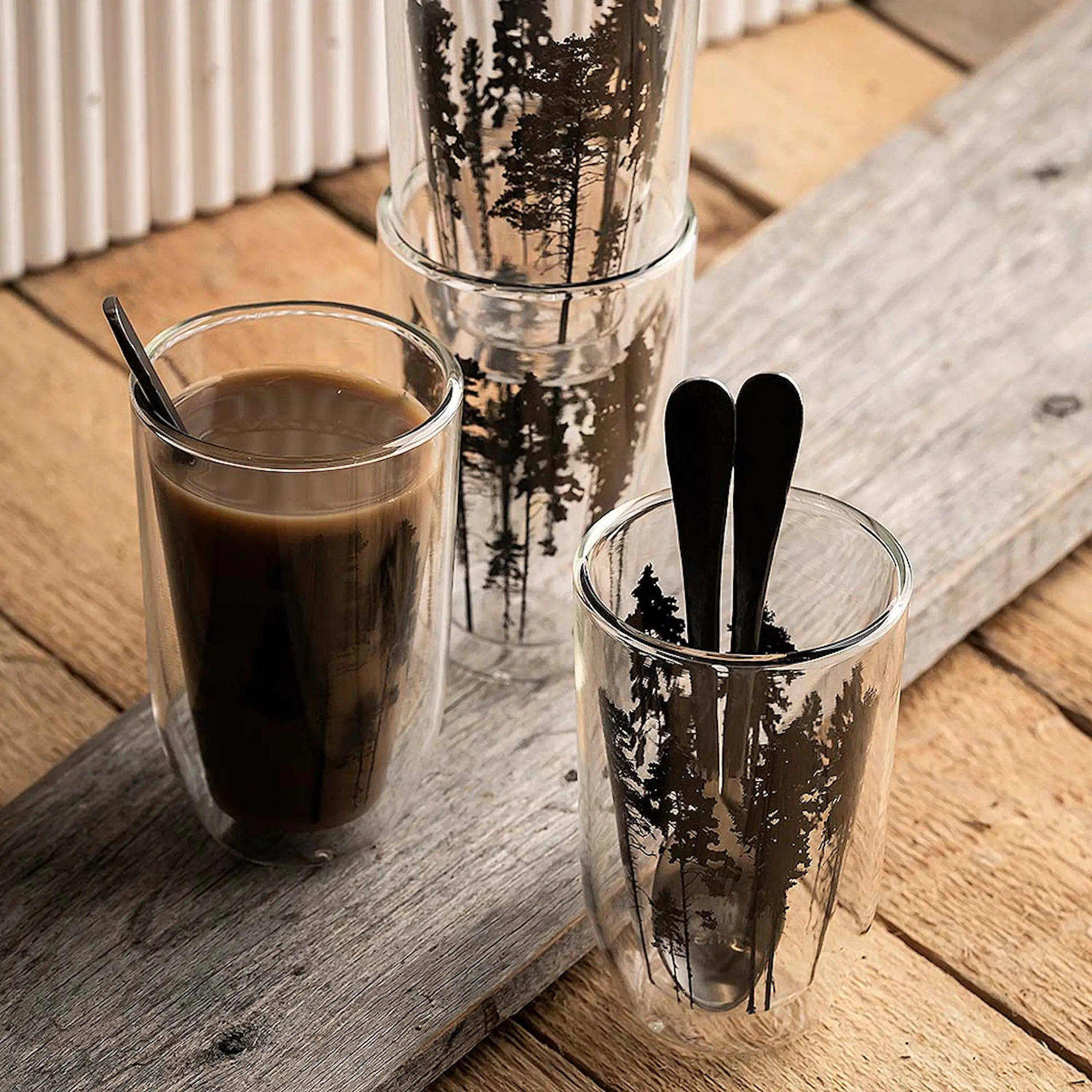 Muurla Nordic glass hot drink skogen 30 cl